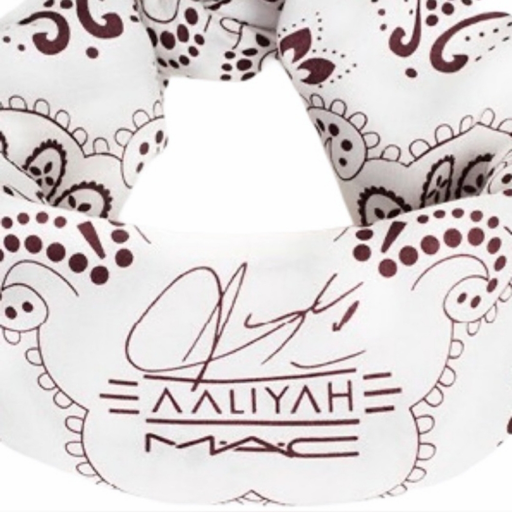 MAC Aaliyah collab bandana